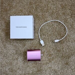 Bluetooth Earphones Pink